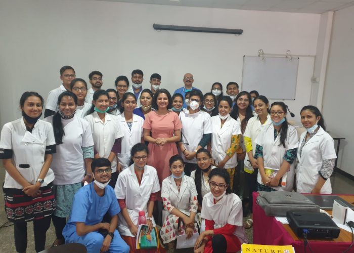 Emotional Intelligence Workshop with PG batch of Pacific Medical College